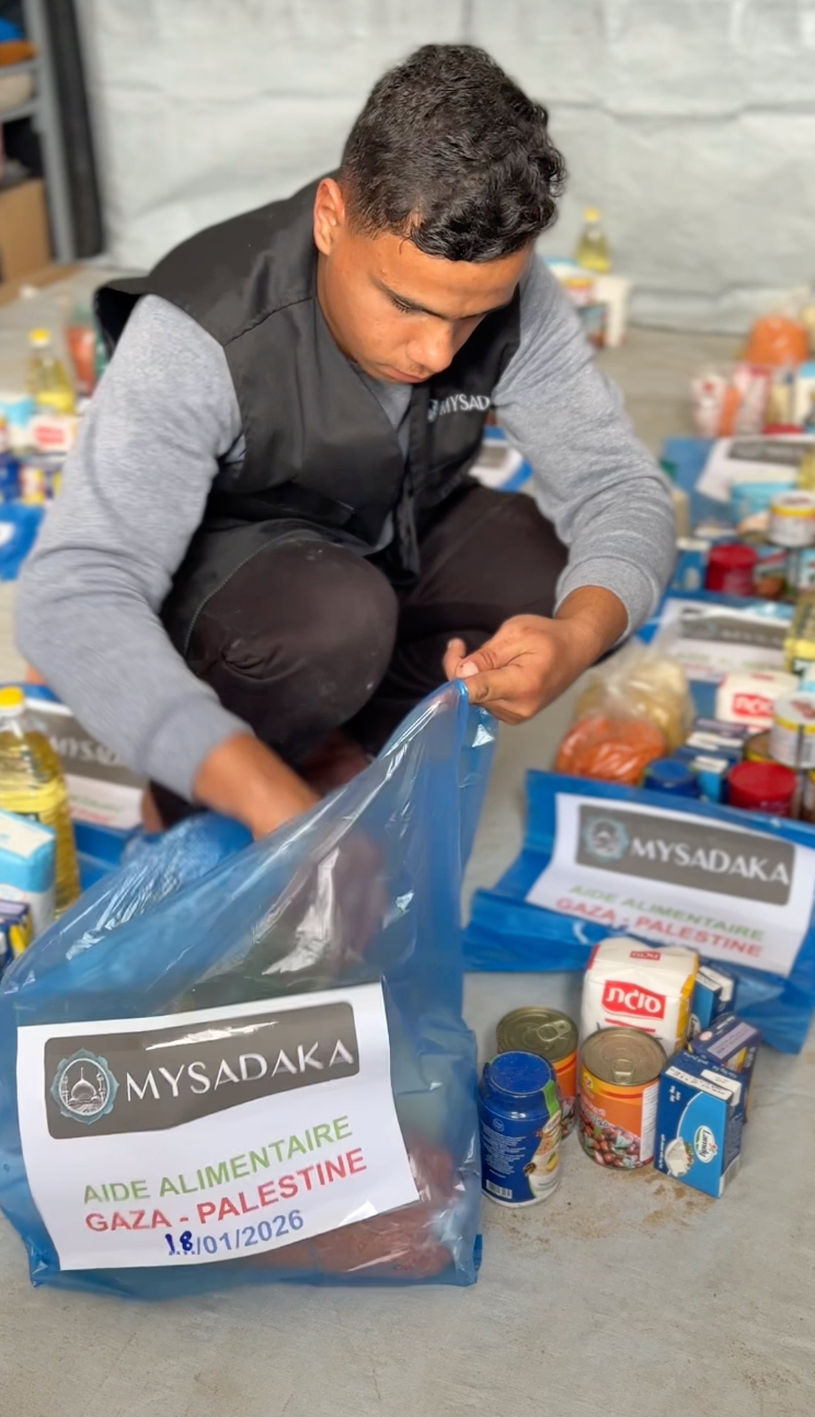 Colis Alimentaire à Gaza